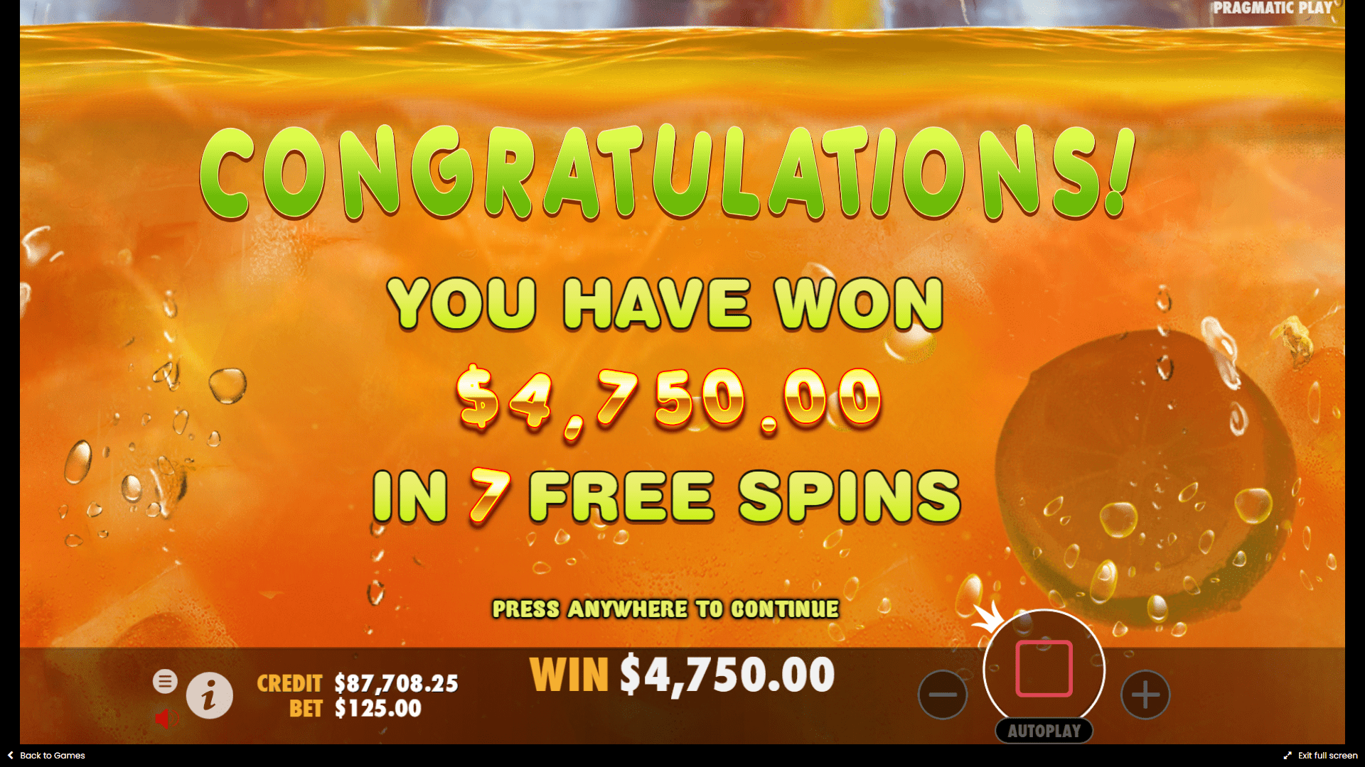 Play Fruit Slots